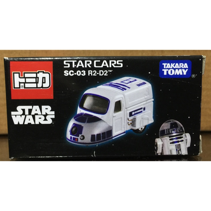 Tomica STW 星際大戰 星戰 SC-03 R2D2 星戰車 (也有 凱羅忍 BB-8 普拉斯馬隊長 )