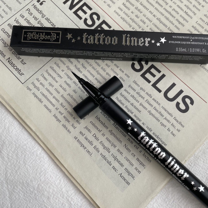 🦄【現貨】KAT VON D 刺青眼線筆 tattoo eyeliner 眼線筆 KVD