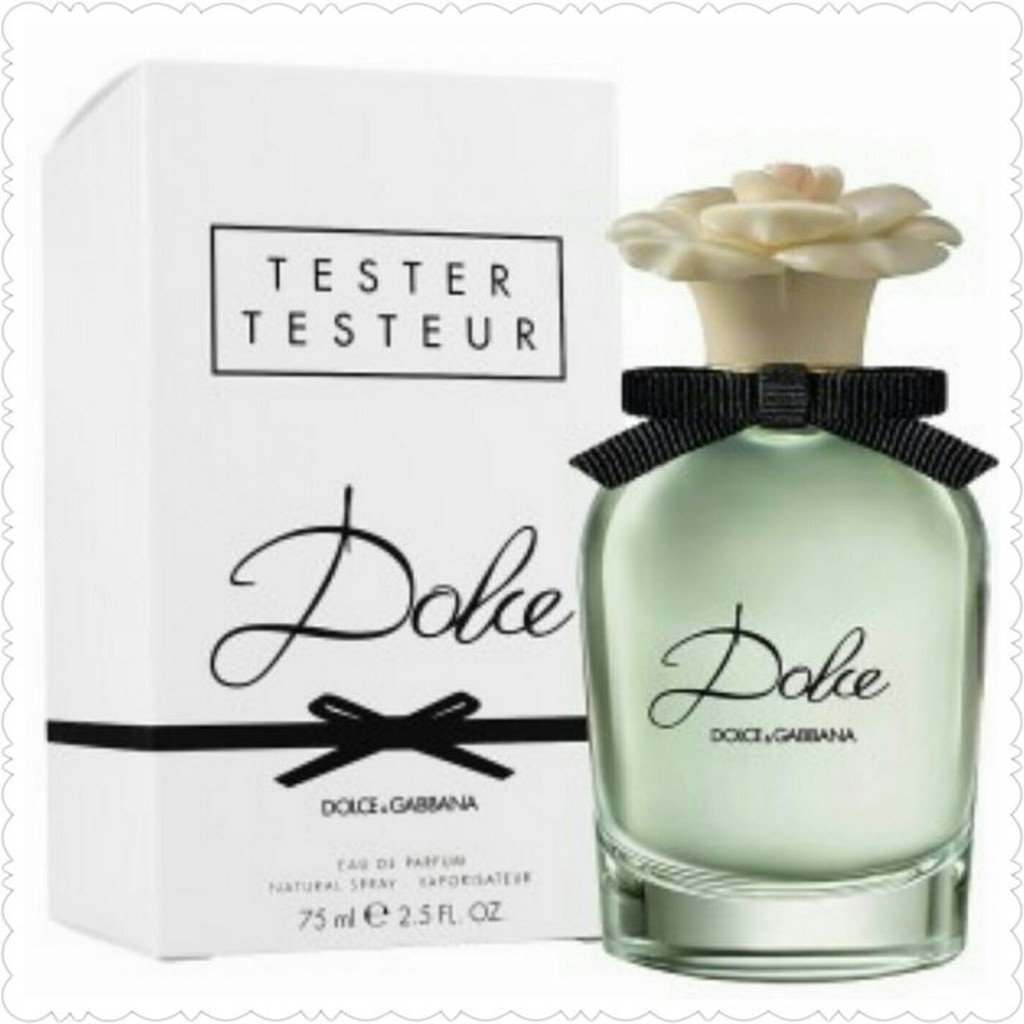 Chi’s world~出清全新TESTER有蓋 D&amp;G Dolce甜蜜女性淡香精 75ml DOLCE GABBANA