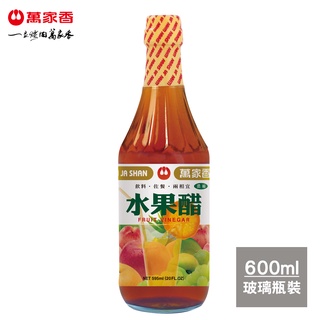 【萬家香】水果醋595ml*12瓶 箱購