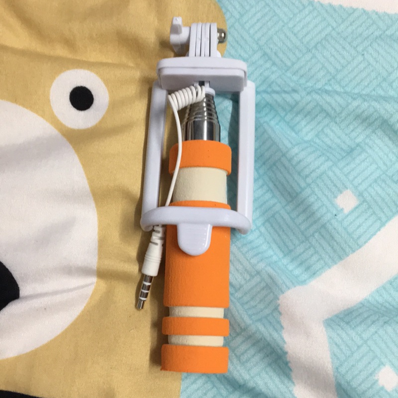 MINI MONOPOD 迷你自拍棒（橘色）