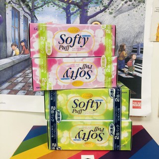 NANA實拍二店~ Suzuran 思詩樂 Lily Bell 100% 純棉化妝棉 90枚入*2盒/組 綠-一般型