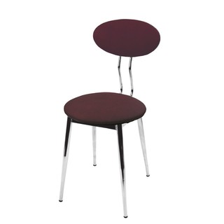 【DL OA】優莉餐椅、餐椅、辦公家具(電鍍)(咖啡、米白、橘色、紅色)