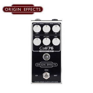 Origin Effects Cali76 Compact Bass 64 Black Panel 效果器【敦煌樂器】