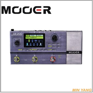 【民揚樂器】Mooer GE200 地板式音箱模擬 綜合效果器 內建表情踏板 LOOPER迴圈錄音