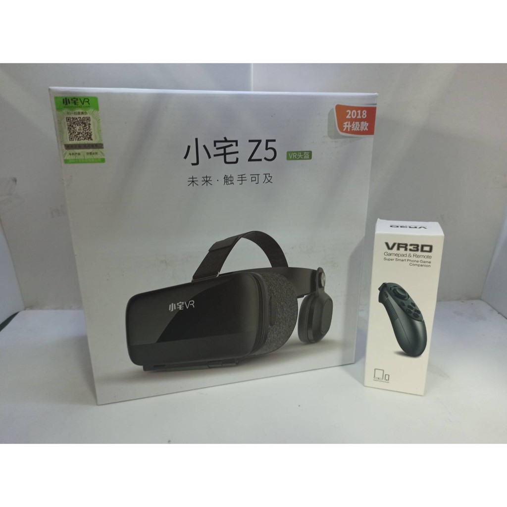 小宅Z5 VR眼鏡 搖控手把 VR眼鏡 虛擬實境 3D眼鏡 遊戲 搖桿 BOX CASE&lt;二手良品&gt;