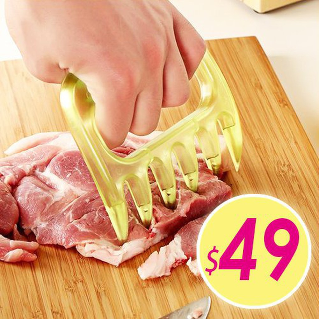 【省錢博士】家用切肉器安全切肉護手器 牛排豬排鬆肉器(不挑色)49元，清倉價19元