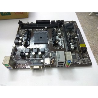 華擎 Asrock FM2a55m VG3 AMD電腦主機板黑座/壞的不開機板一塊白座