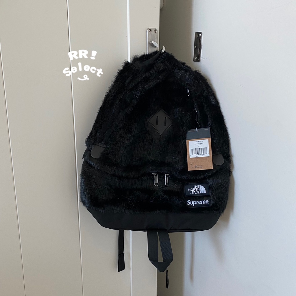 supreme north face Backpack Fur Faux