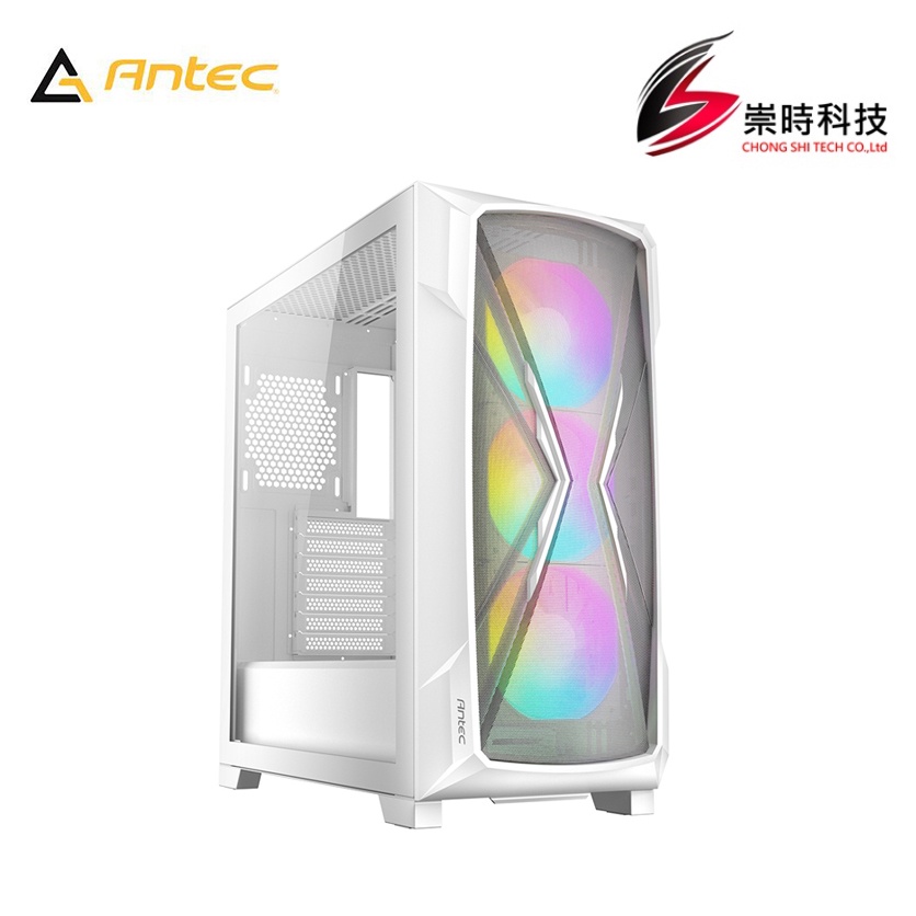 Antec 安鈦克 DP505(W)  白色/Type-C/顯卡長37.5/CPU高17/E-ATX/電腦機殼/崇時電腦