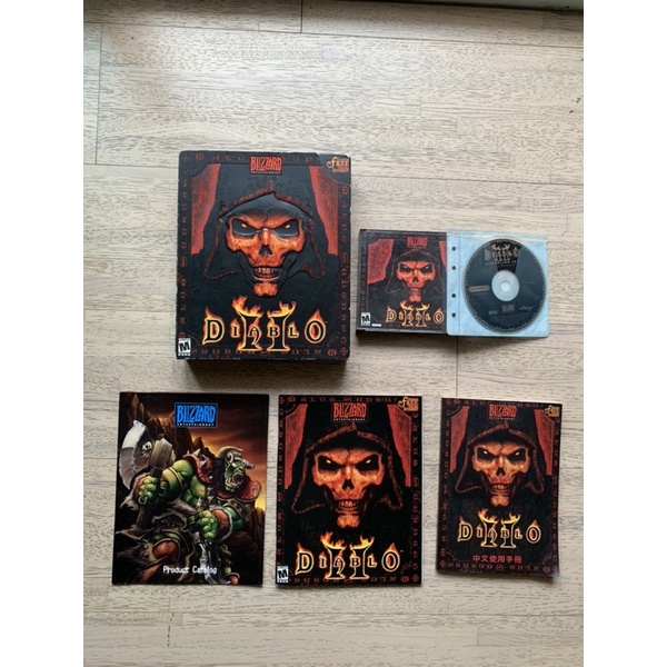 千禧年紀念 經典絕版盒裝Diablo2 暗黑破壞神2 原裝正版PCgame