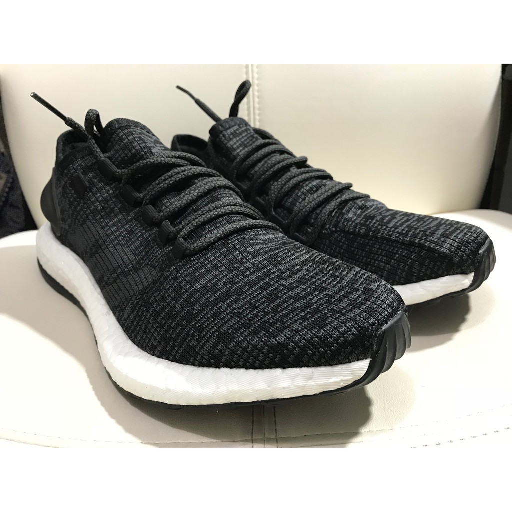 ［限賴一瑋先生下標］ Adidas pureboost  Clima S77190黑 US10 99成新/僅室內試穿