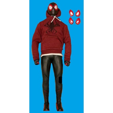 HOT TOYS VGM50 漫威蜘蛛人 邁爾斯摩拉斯 邁爾斯 店貓戰衣款 單售 本體組