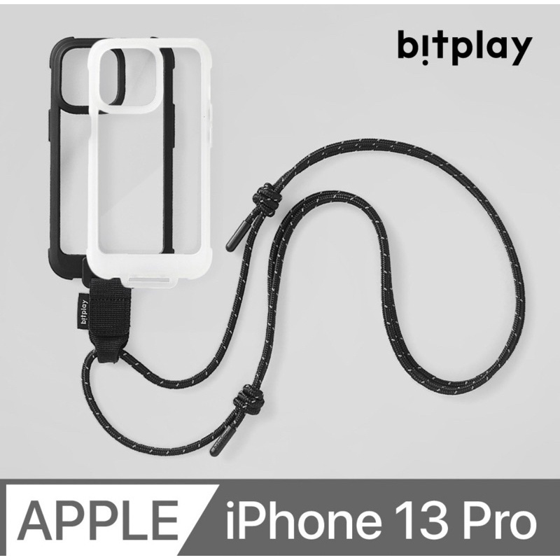 bitplay iPhone13 pro Wander Case 隨行手機殼 防摔殼 霧黑含掛繩