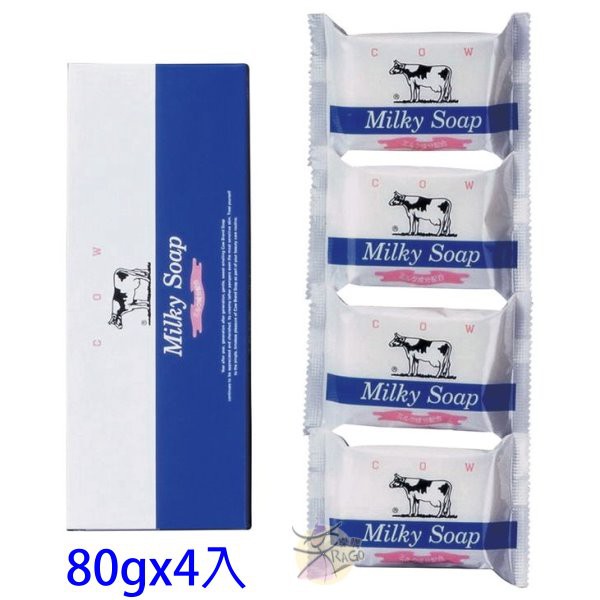 COW牛乳石鹼 牛乳香皂禮盒 【樂購RAGO】 日本製 肥皂