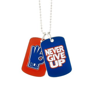 ☆阿Su倉庫☆WWE摔角 John Cena Hustle Loyalty Respect Dog Tags 軍牌項鍊