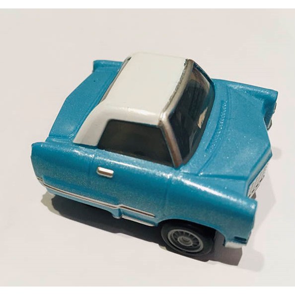 D-14 櫃 : SUNTORY 我最喜愛的汽車收藏 CADILLAC 1967 Q版 迴力車　天富玩具店