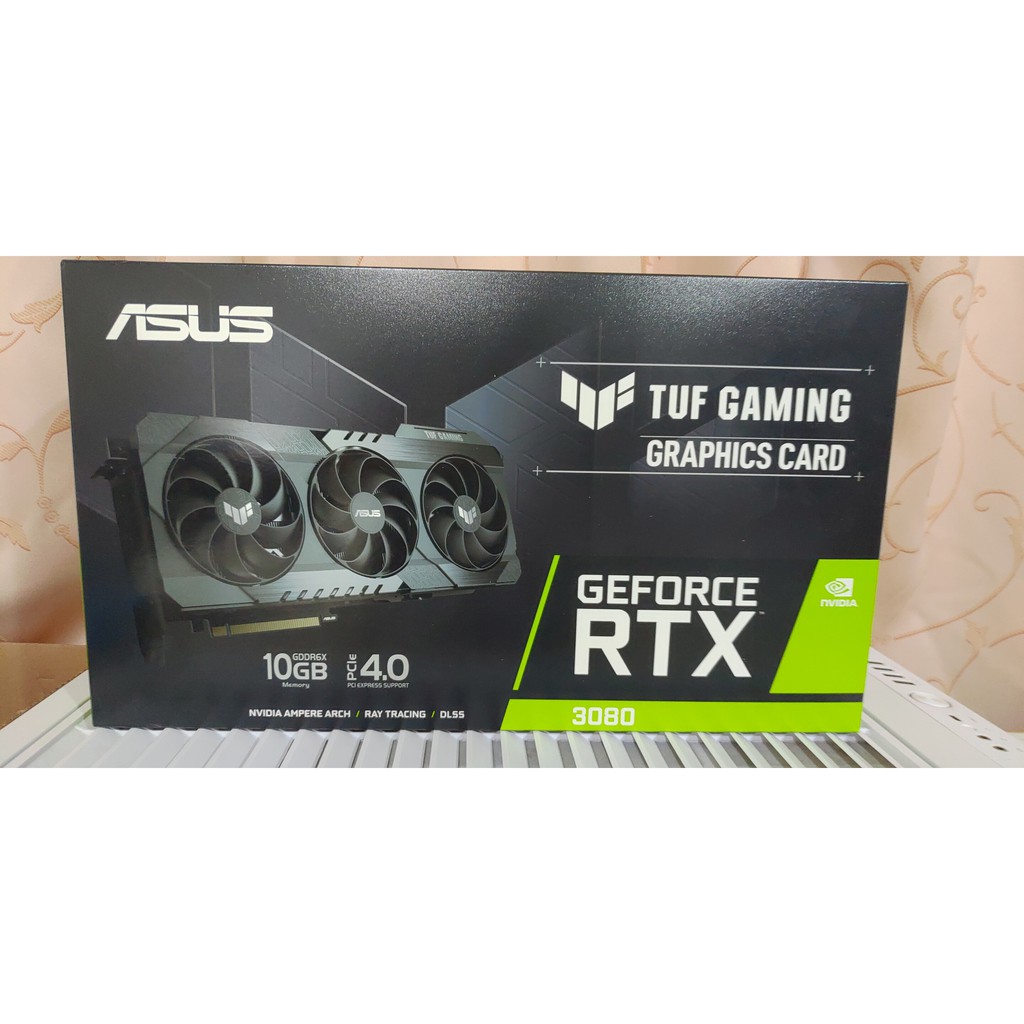 ASUS TUF RTX3080 10G GAMING  有原價屋發票 已註冊保固到2024/10/3 稀有六組MLCC