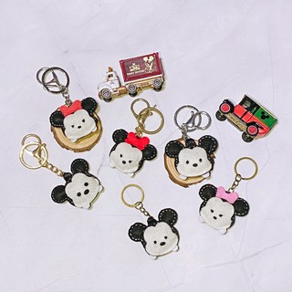 ☆TSUM TSUM☆迪士尼Disney 米奇米妮Mickey /Minnie手作鑰匙圈 另有小熊維尼