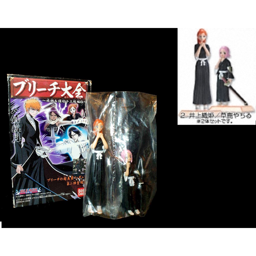 A-199 櫃 ： 井上織姫 & 草鹿八千流 死神 大全 BLEACH 旅禍 & 護廷十三隊編 2代 　富貴玩具店