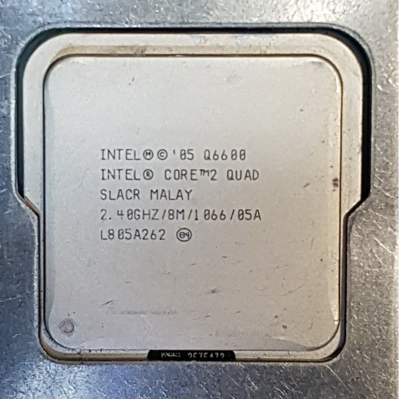 Intel Q6600四核心CPU+技嘉 GA-G31MX-S2 主機板+4GB記憶體、整組附原廠風扇與擋板