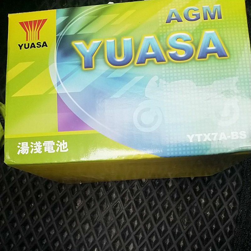 YUASA YTX7A-BS 機車電瓶七號