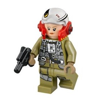 LEGO 樂高 星際大戰人偶  A翼女飛行員 sw884 75196
