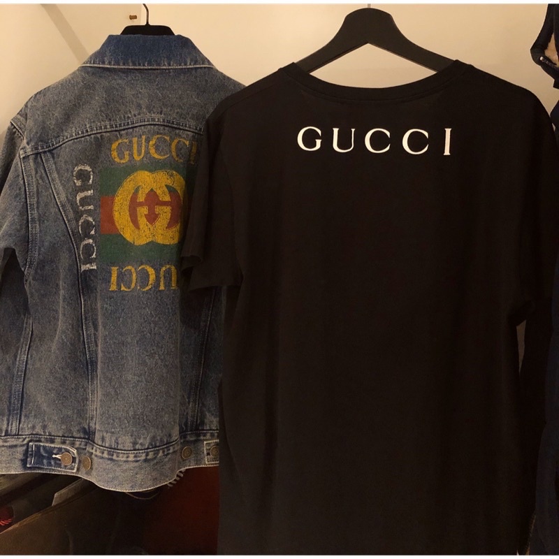 Gucci 牛仔外套 限量曼哈頓系列 原價約14萬