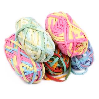 熱賣染花式布條線手工編織DIY泫雅媽媽針織包條線