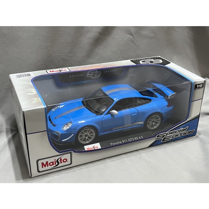 Maisto 1:18 模型車 Porsche 911 GT3 RS 4.0