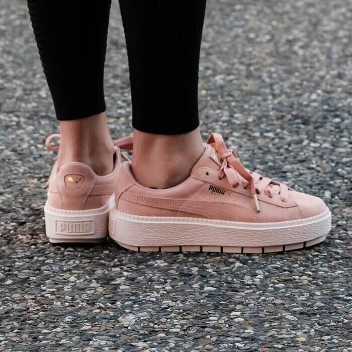 puma select suede platform trace