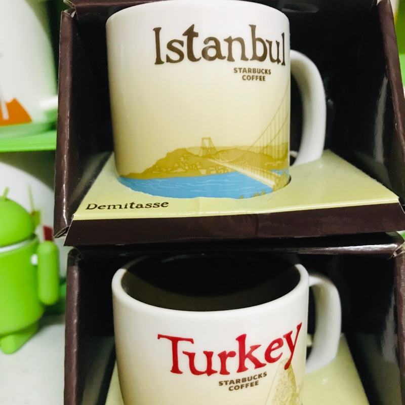 土耳其伊斯坦堡 星巴克城市杯 小杯 全新只有一組