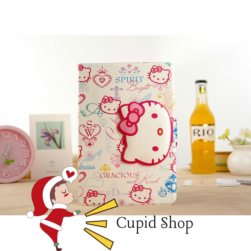 ☆。Cupid Shop。☆ i-Pad Pro9.7保護套 Hello Kitty 凱蒂貓 智能休眠 省電防摔