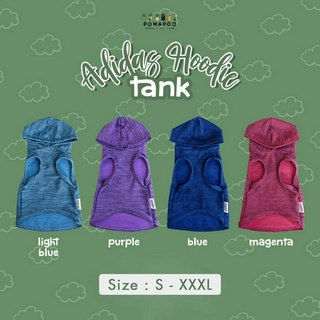 愛迪達 Pomapoo 貓連帽衫和狗連帽衫 Adidas Hoodie Tank