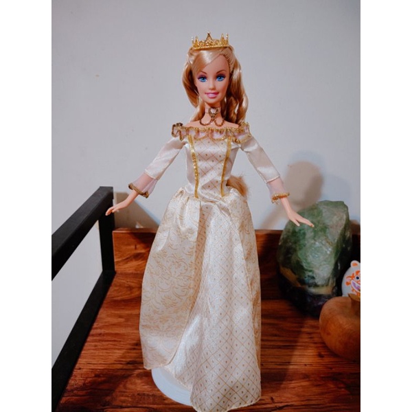 真假公主芭比 安娜麗絲金屬皇冠 美泰兒 古董芭比 芭比娃娃