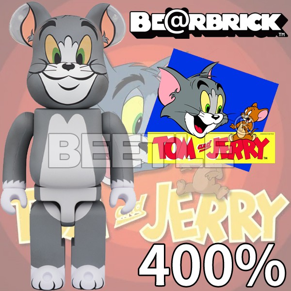 BEETLE BE@RBRICK BEARBRICK TOM AND JERRY 湯姆與傑利 湯姆貓 400%