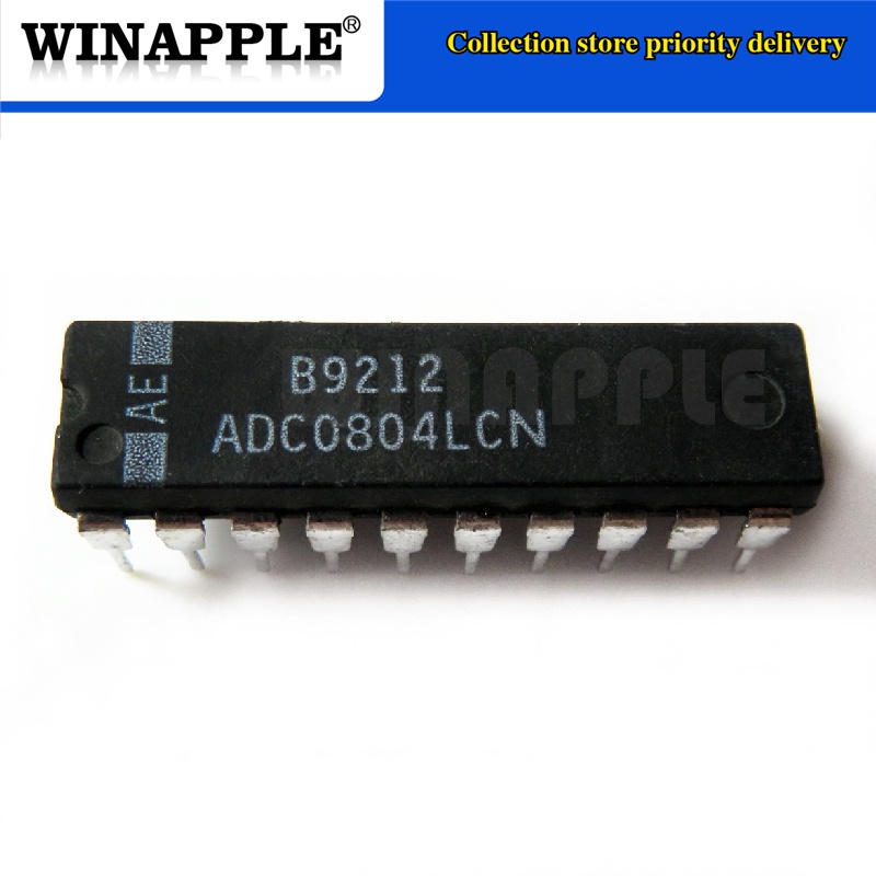 2pcs/lot ADC0804LCN ADC0804 DIP-20 全新輸入
