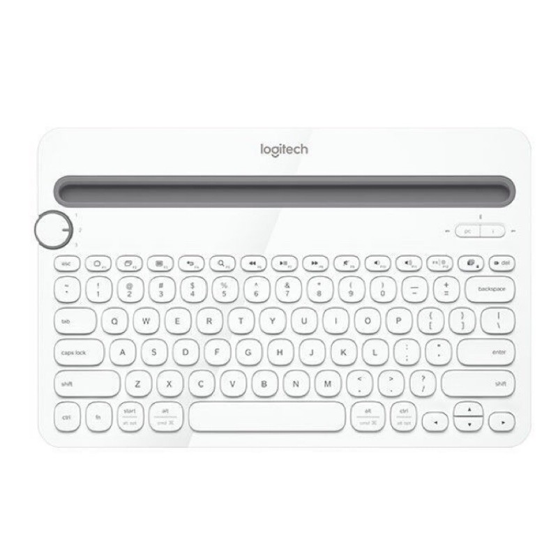 羅技k480 無線鍵盤 白色