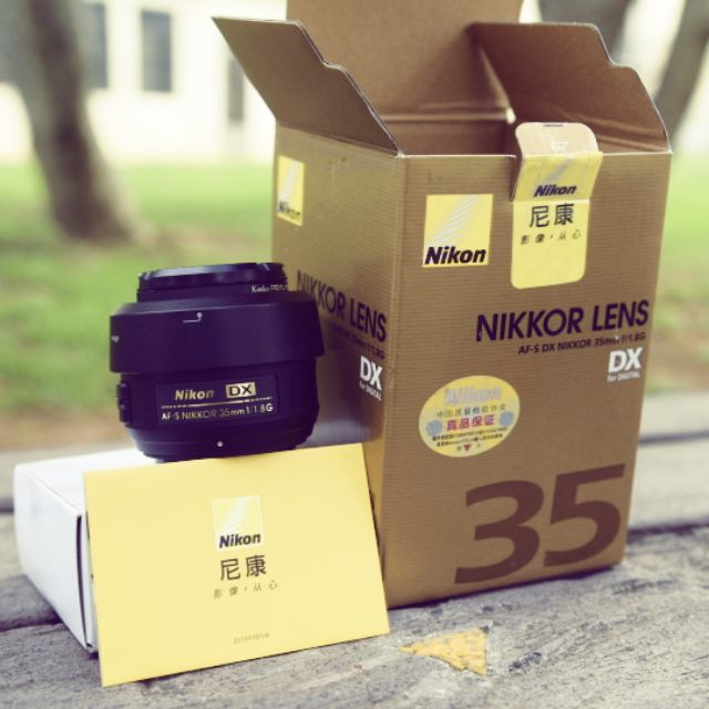 Nikon AF-S DX Nikkor 35mm F1.8 G 公司貨（有附保護鏡）