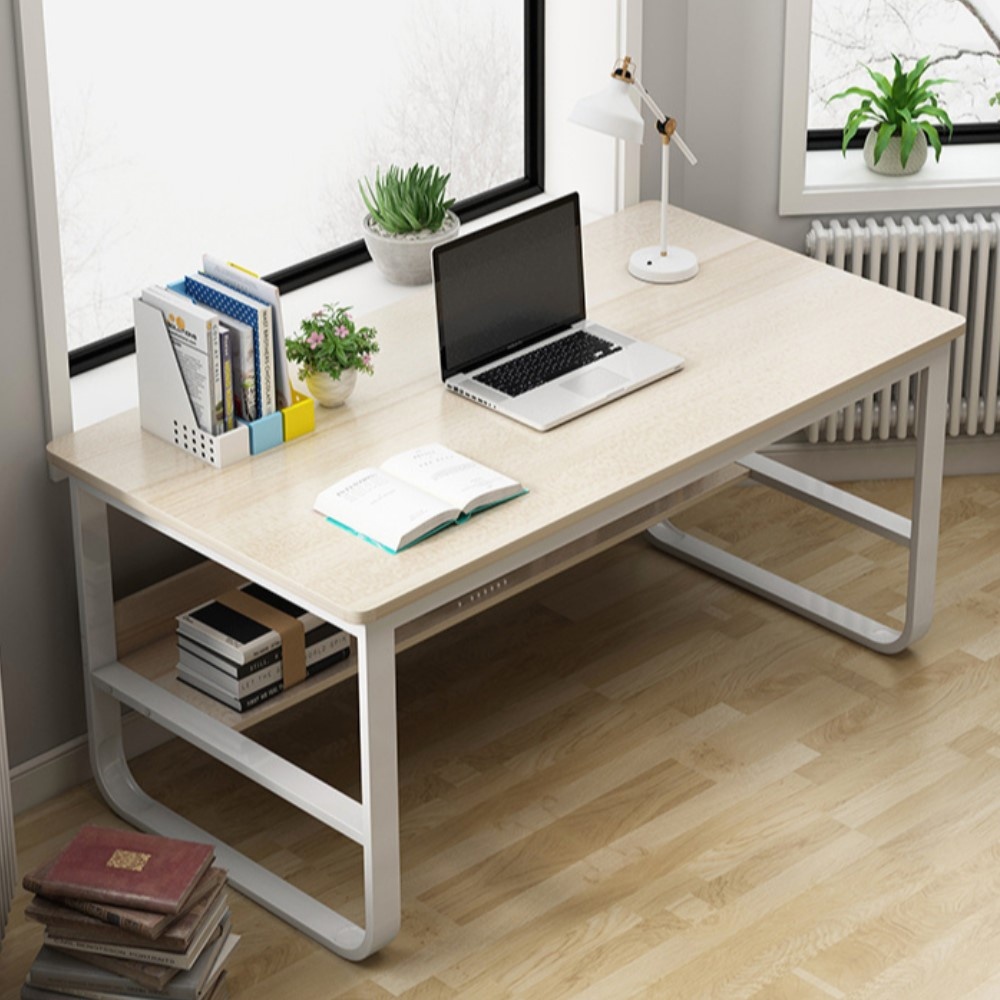 【AOTTO】U型加粗腿腳書桌 北歐 現代 簡約 桌寬80公分 (辦公桌 電腦桌)