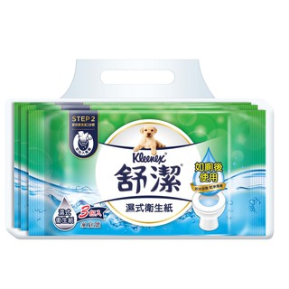濕式衛生紙 舒潔 (AQUA48抽、舒潔40抽*3)