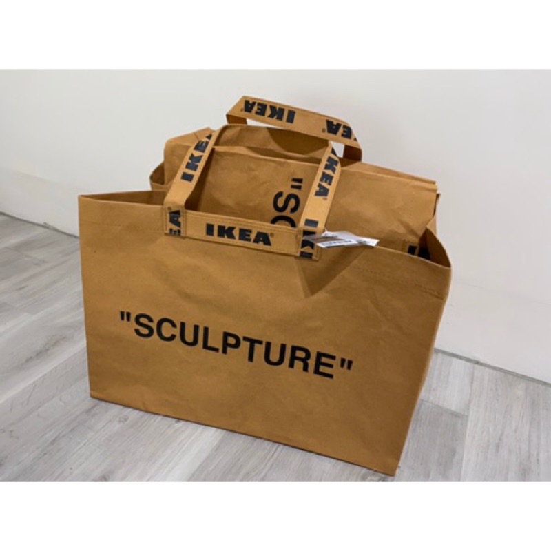 ikea x off white 購物袋