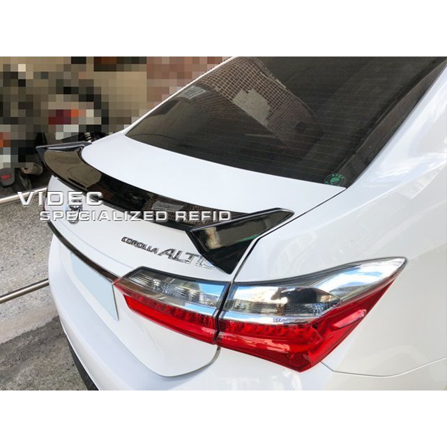 威德汽車百貨 豐田 TOYOTA 14-17 ALTIS 11代 11.5代 TRD 尾翼 擾流 空力套件 ABS 素材