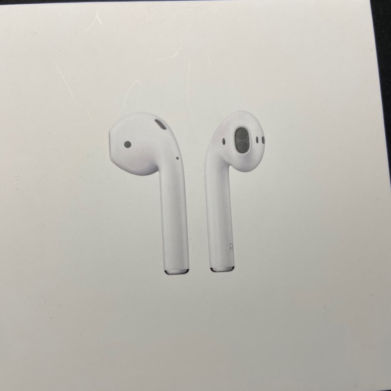 蘋果Apple AirPods 2 藍芽耳機 有線充電版 二手如新 保固內