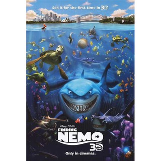 海底總動員 (Finding Nemo) 美國原版雙面電影海報 (2012年3D版)