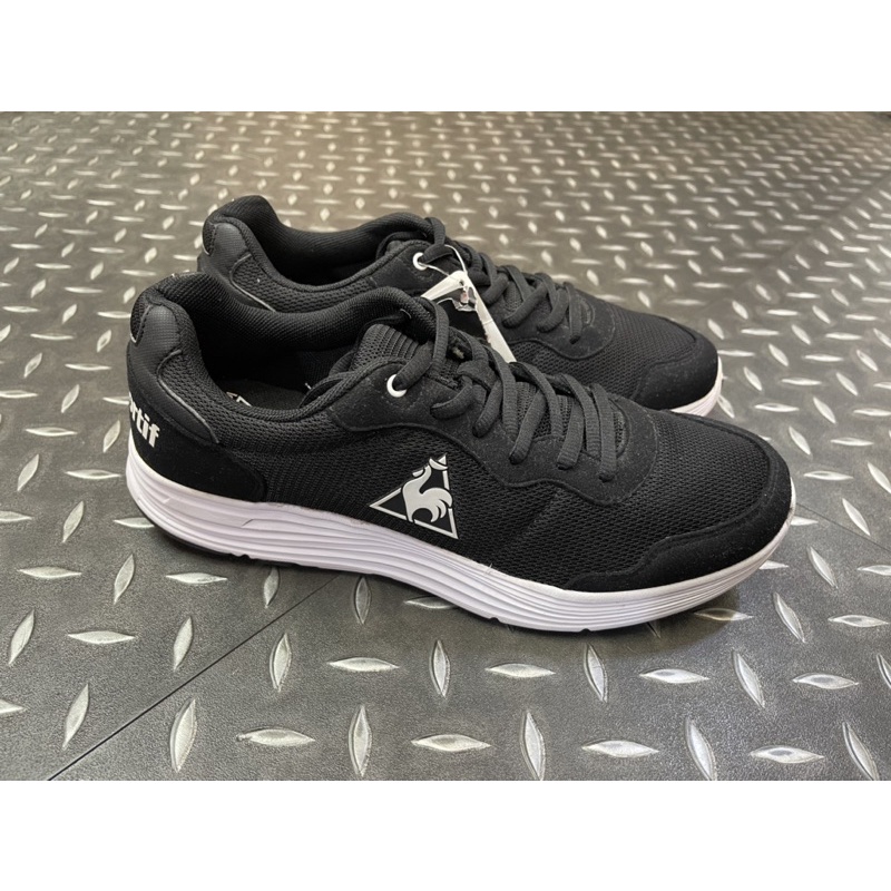 黑白 le coq sportif 公雞 慢跑鞋