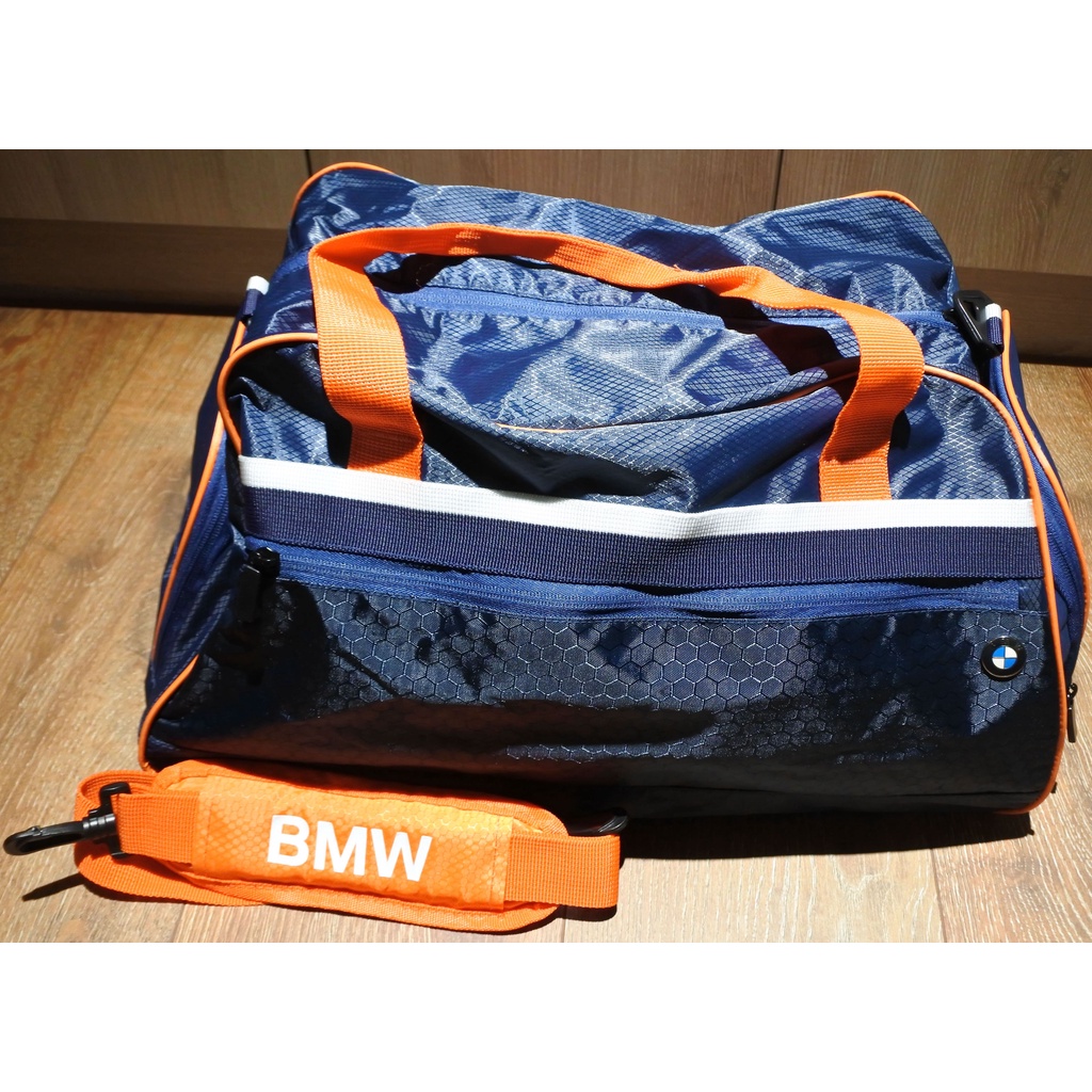 【近全新】BMW旅行袋 正品 高爾夫球 球袋 收納袋 旅行袋