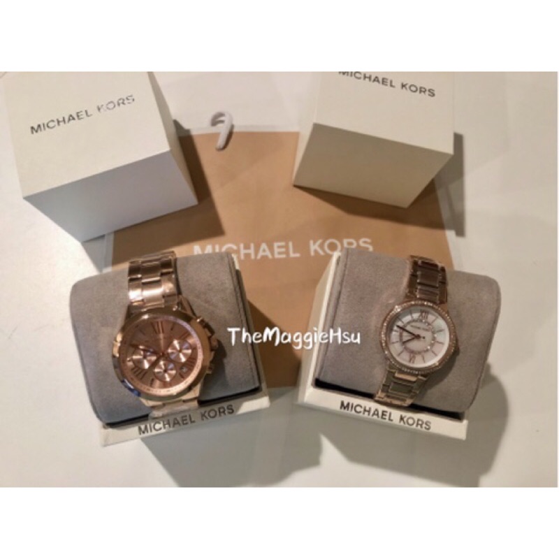 美國代購🇺🇸Michael Kors MK 經典款 手錶 玫瑰金 羅馬數字 預購