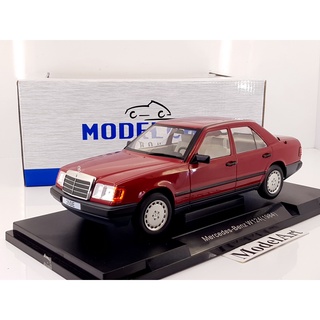 【模型車藝】1/18 Model Car Group(MCG) Mercedes-Benz E系 260E(W124)紅