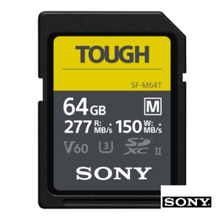 【SONY 索尼】SF-M64T SDXC UHS-II Class 10 高速記憶卡 (公司貨)